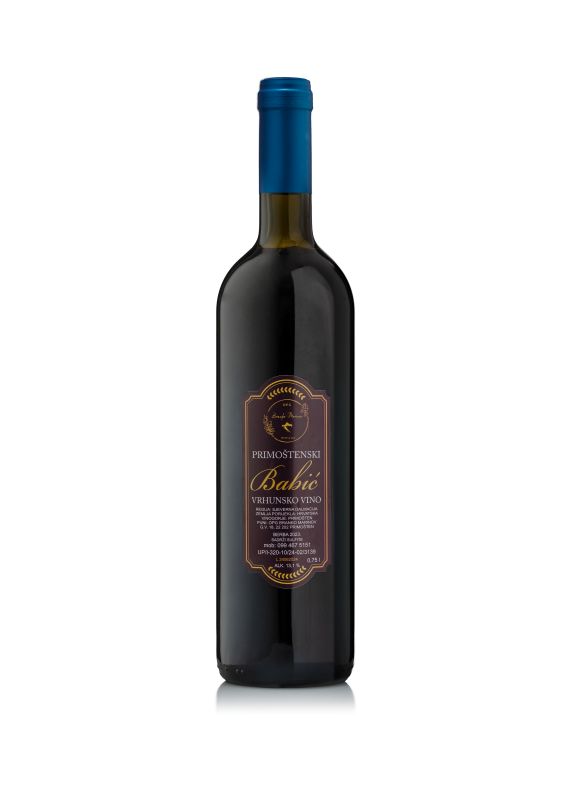 Babić Vrhunsko vino 0,75l OPG Branko Marinov