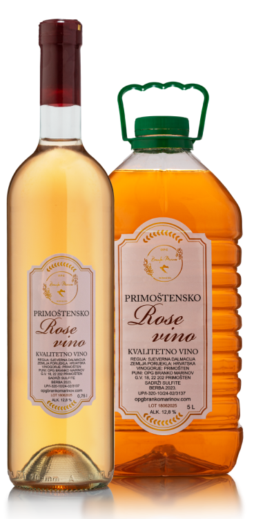 Rose Vino Wine Primostensko