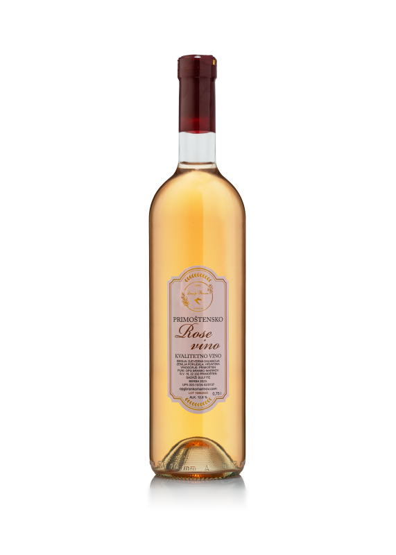 Rose vino 0,75l OPG Branko Marinov