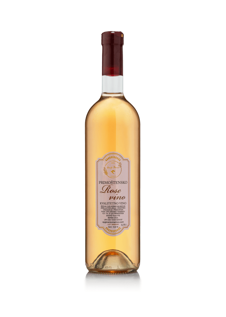 Rose vino 0,75l OPG Branko Marinov