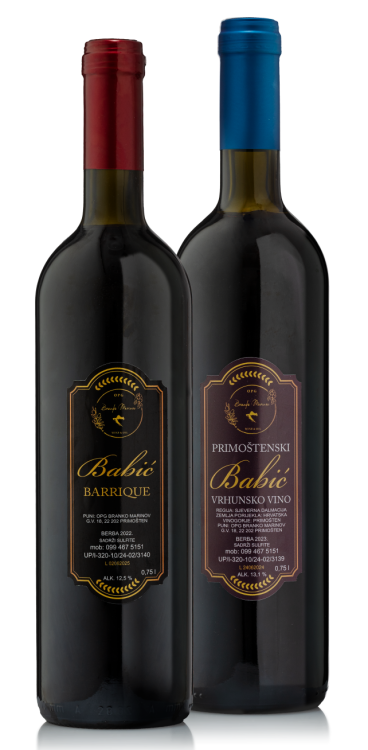 OPG Branko Marinov Babic Vino Wine