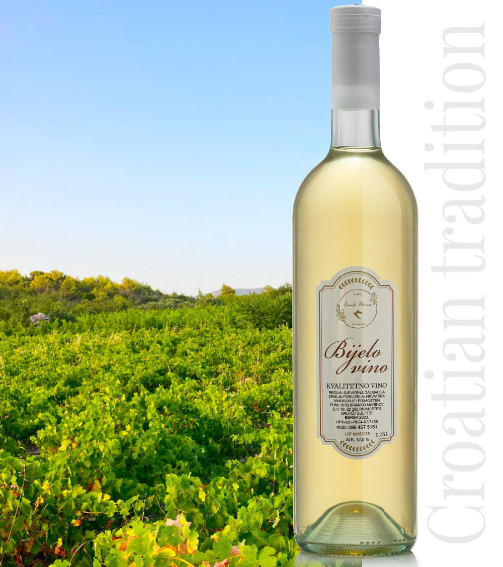 Croatian Tradition Wine Hrvatsko Vino