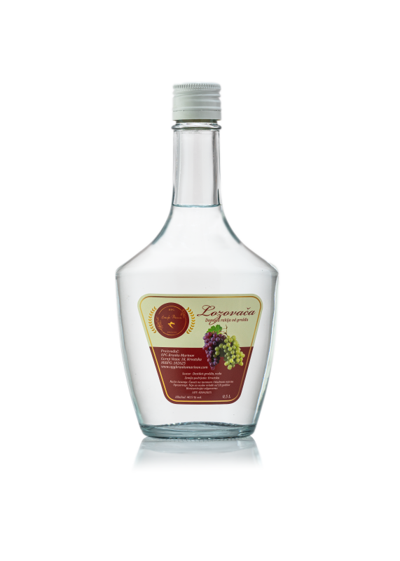 Lozovača rakija 0,5l OPG Branko Marinov