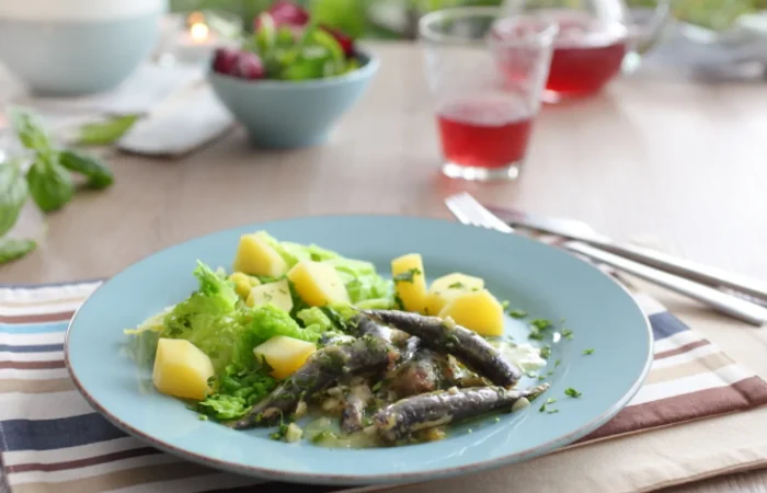 Sardele w oliwie z oliwek z ziemniakami – OPG Branko Marinov