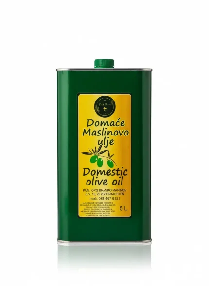 Maslinovo ulje 5l limenka OPG Branko Marinov