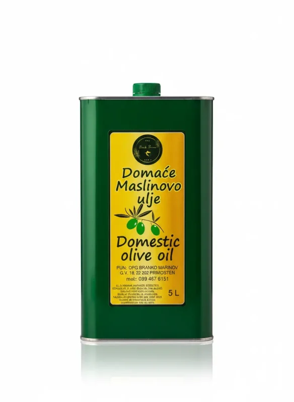 Maslinovo ulje 5l limenka OPG Branko Marinov