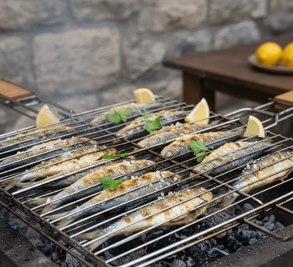 riba s maslinovim uljem recept